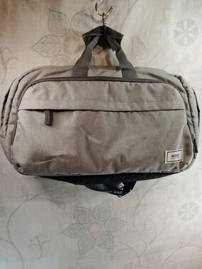 solo  Recycled Gray Versatile Crossbody/Weekender Travel Bag